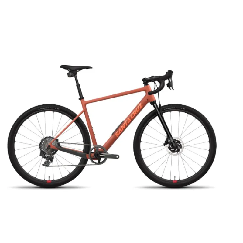 Bicicletă SANTA CRUZ Stigmata 4 CC Force-1x AXS RSV 700C M Matte Brick Red Cel mai vândut